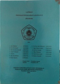 Laporan Program Pengalaman Lapangan ; sejarah