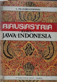 Bausastra Kamus Jawa-Indonesia Edisi Ketiga