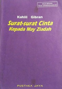 Surat-surat Cinta kepada May Ziadah