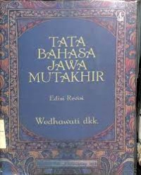 Image of Tata Bahasa Jawa Mutakhir Edisi Revisi